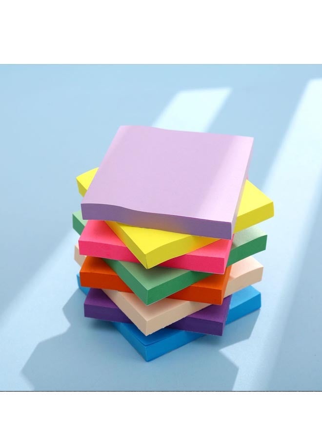 Generic (8 Pack) Sticky Notes Bright Colors Self-Stick Pads, Easy to Post for Home, Office, Notebook  - Image 1