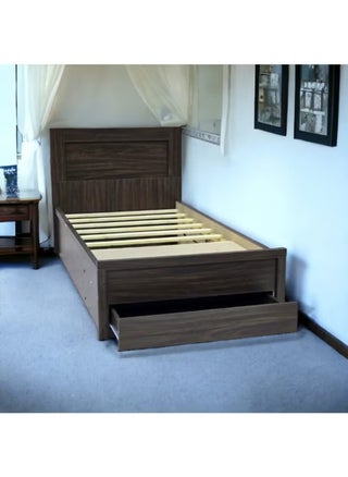 Modern Wooden Single Bed Frame 90X190 With Front Drawer Storage Wenge - pzsku/Z5B20138B76FBC2D0CDF2Z/45/_/1725006746/ae78aecf-70ca-4bb1-9a7c-2fc16ec6a6d7