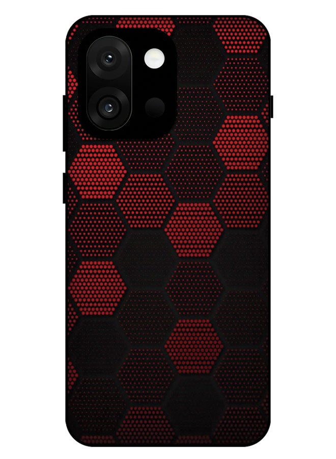 الصيد العين غطاء حماية مطبوع لهاتف OnePlus 13T - أحمر سداسي - Image 1