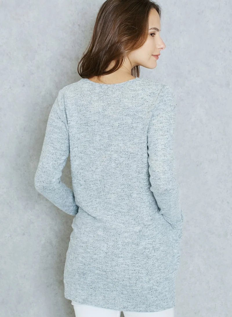 ELLA Detachable Roll Neck Top