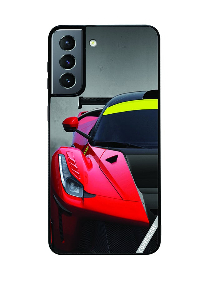 Protective Case Cover For Samsung Galaxy S21 5G F Car Design Multicolour