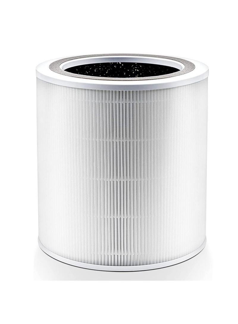 Y&D فلتر جهاز تنقية الهواء البديل متوافق مع جهاز تنقية الهواء Levoit Core 400S-Rf ملحق فلتر HEPA أبيض - Image 2