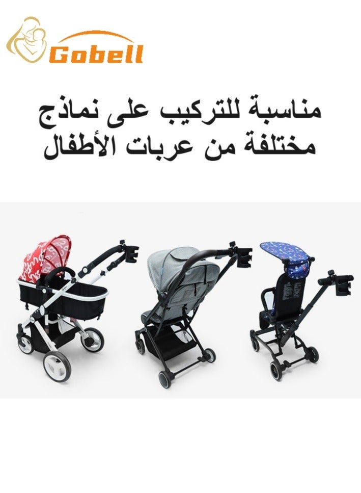 جوبل حامل أكواب عربة الأطفال المطور الجديد وحامل أكواب الدراجة - Image 3