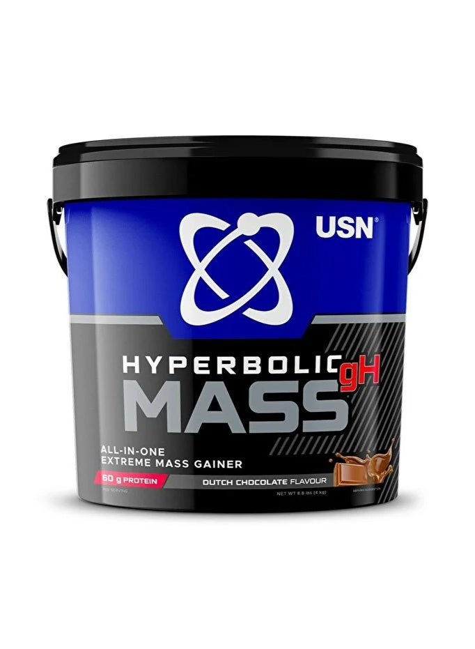 هايبربوليك ماس جي إتش، 4 كجم، 53 حصة، شوكولاتة هولندية