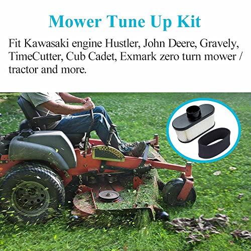 HOODELL FR691V Tune Up Kit for Kawasaki FR651V FR730V FS481V FS541V FS600V FS730V Engine Lawn Mower Tractor, Replace 49065-7007 Oil Filter 11013-7047 Air Filter - Image 3