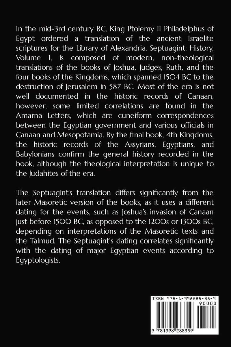 Septuagint - History, Volume 1 (1)  - Image 2