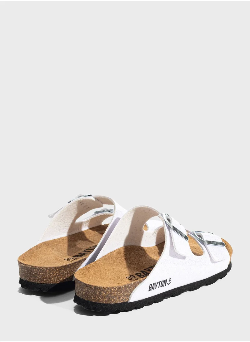 بيتون Tracy Double Strap Flat Sandals