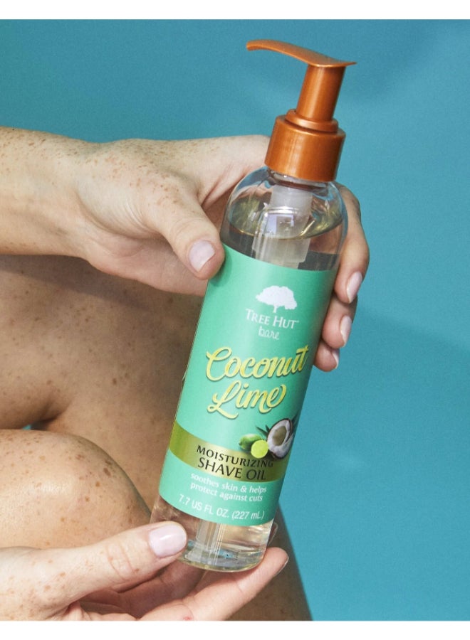 Tree Hut Coconut Lime Moisturizing Shave Oil - Image 2