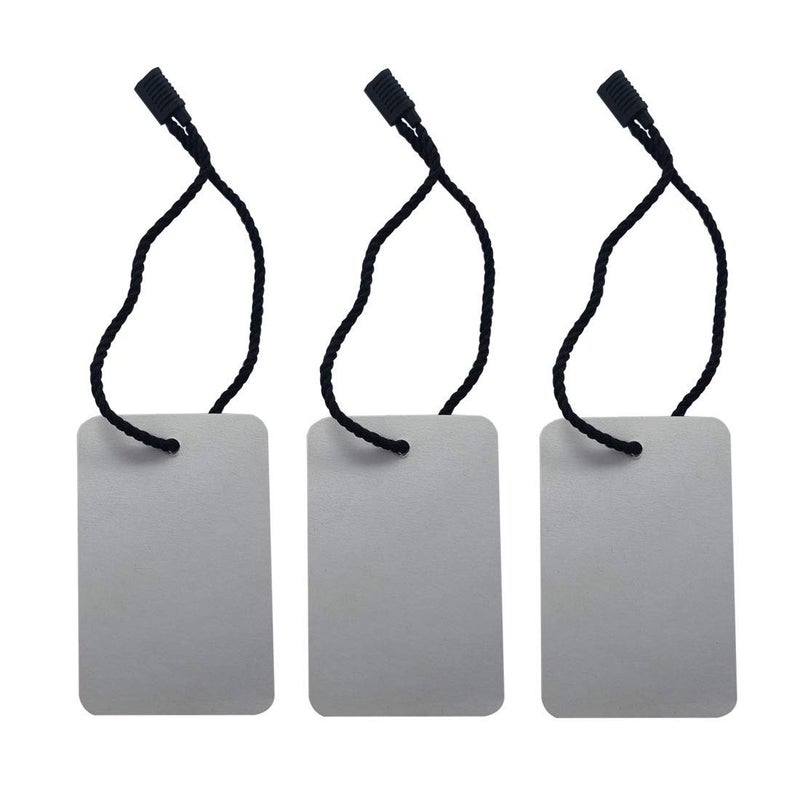 DIY Crafts بطاقة ورقية لربط المجوهرات لمتاجر التجزئة، المطبخ، الملابس، بطاقة محتوى، بطاقة سعر السلع، إلخ. ملحقات. دنو # 62 (عبوة من 100 قطعة) - Image 1