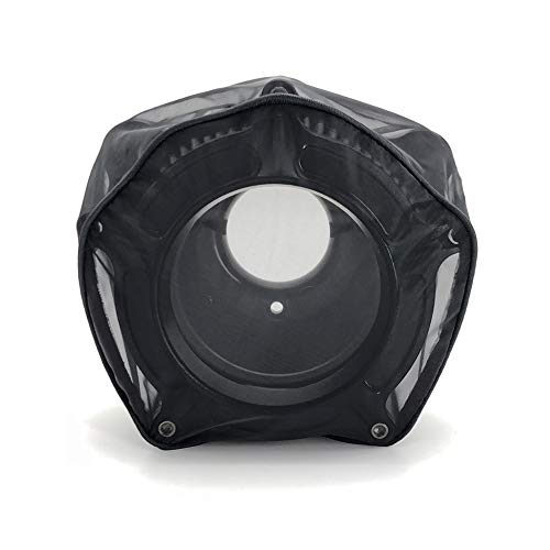 KXZ Motorcycle Air Cleaner Filter Waterproof Brreather Rain Sock Black Protective Cover For Harley Air Cleaner Kits XL 1200 Touring Softail Dyna For RSD Style - Image 1