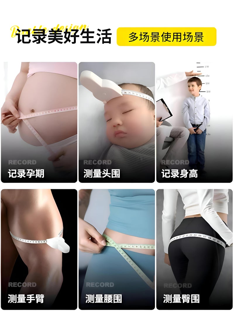 Generic Body Measurement - Essential Tool For Evaluating Health And Fitness, Includes A Retractable Tape For Convenient Use And Accurate Readings  - Image 5