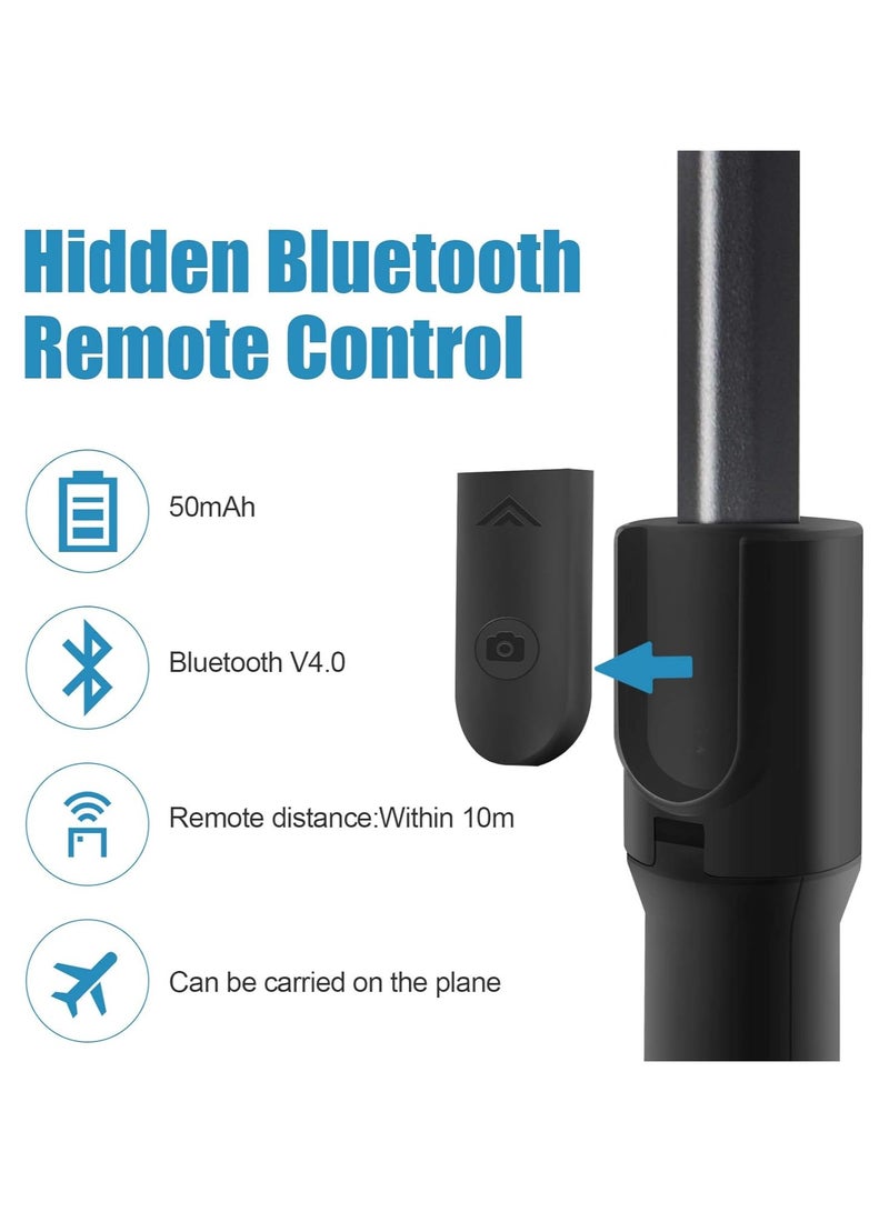 Portable Phone Gimbal Stabiliser with Wireless Remote, Mobile Phone Stabilizer for Vlog YouTube, Foldable Gimbal Compatible with iPhone and Android Smartphones - Image 4