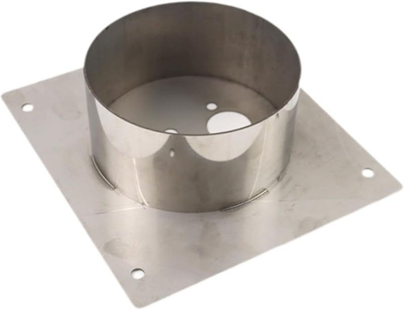 قاعدة لوحة تركيب السخان قوس قاعدي قطع غيار فولاذ سهلة التركيب 20 × 18 × 4 سم - Image 2