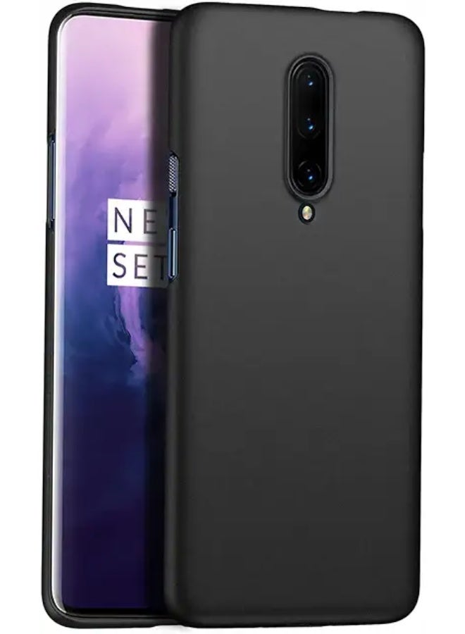 Protective Cover For  OnePlus 7 Pro , Slim Fit Soft Back TPU Case Flexible Silicone Cover Compatible For OnePlus 7 Pro - Black