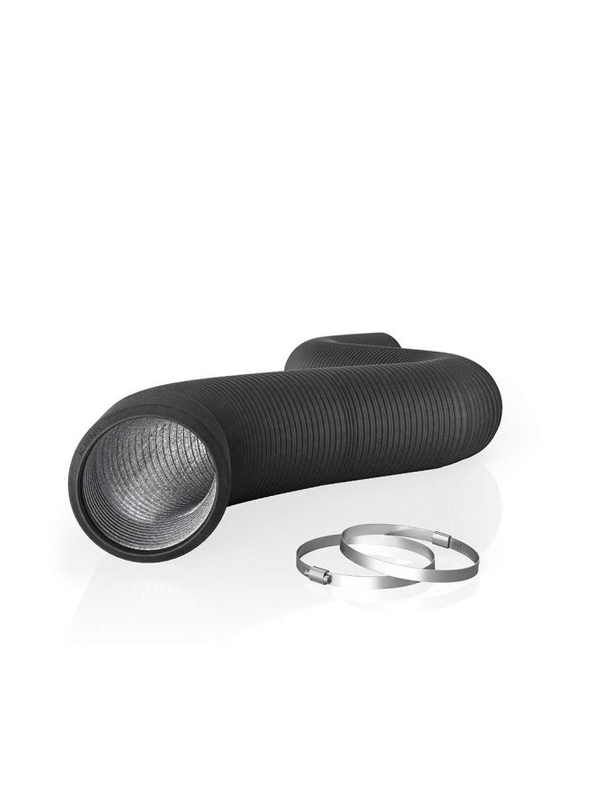Flexible 6-Inch Aluminum Ducting Heavy-Duty Four-Layer Protection 25-Feet Long For Heating Cooling Ventilation And Exhaust