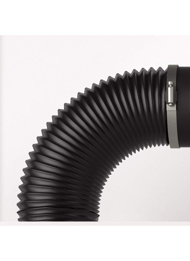 Flexible 6-Inch Aluminum Ducting Heavy-Duty Four-Layer Protection 25-Feet Long For Heating Cooling Ventilation And Exhaust