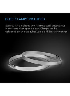 AC Infinity Flexible 6-Inch Aluminum Ducting Heavy-Duty Four-Layer Protection 25-Feet Long For Heating Cooling Ventilation And Exhaust  - Image 4