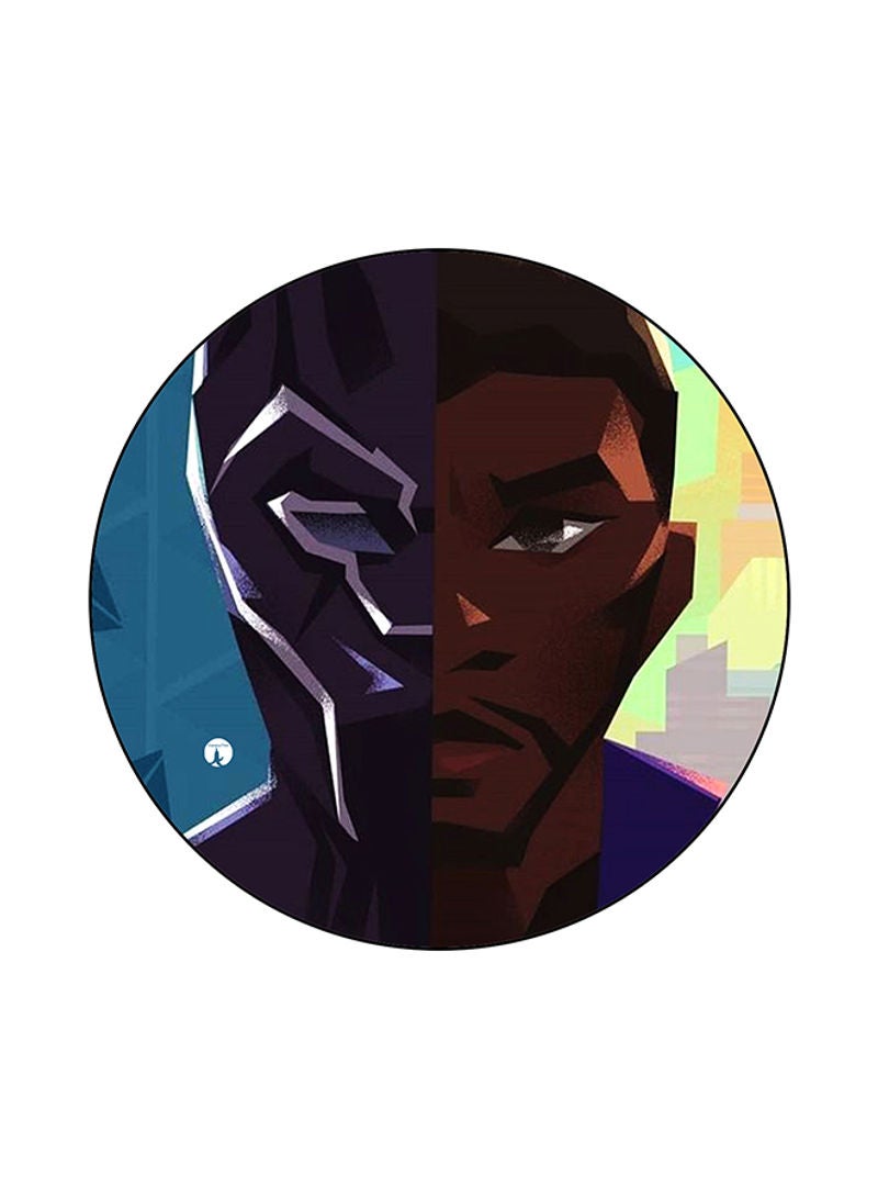 RKN Black Panther Mouse Pad Multicolour