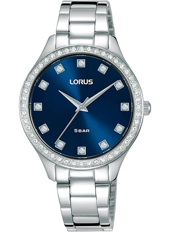 لوراس ساعة كوارتز تناظرية للنساء مع سوار من الفولاذ المقاوم للصدأ Rg287Rx9 - Image 1