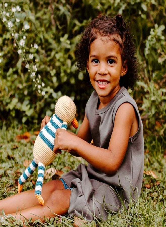 Pebble 200-337 Fair Trade Organic Duck Rattle, 12-inch Height - Image 3