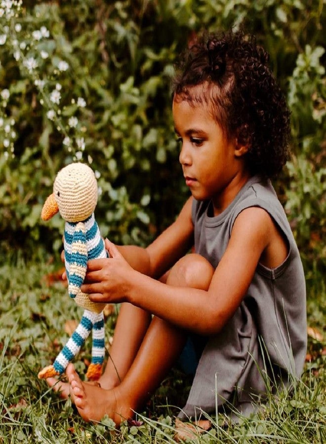 Pebble 200-337 Fair Trade Organic Duck Rattle, 12-inch Height - Image 2