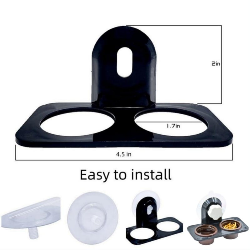 MRTIOO 100 Cups + Feeding Ledge Enhanced, Reptile Amphibian Food Bowls and Water Dish, for Crested Gecko Lizard Or Other Small Pet Feeder Ledge Accessories Supplies, with Sustainable Cups - Image 4