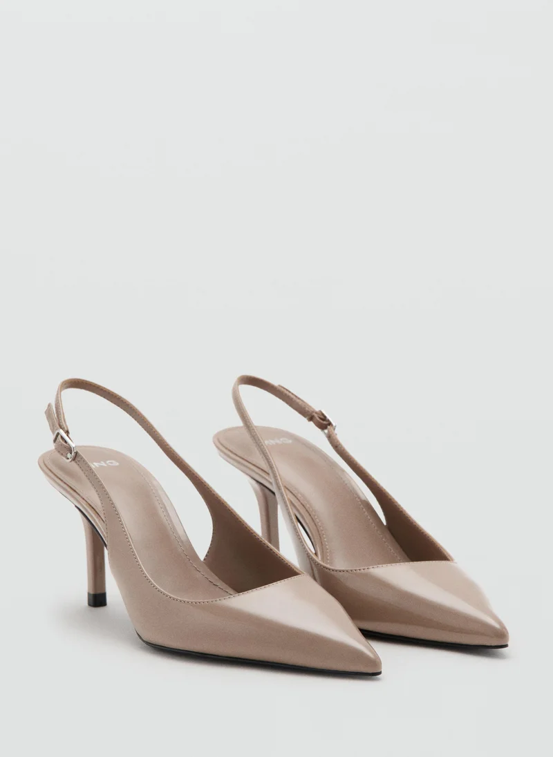 مانجو Patent Heeled Shoes