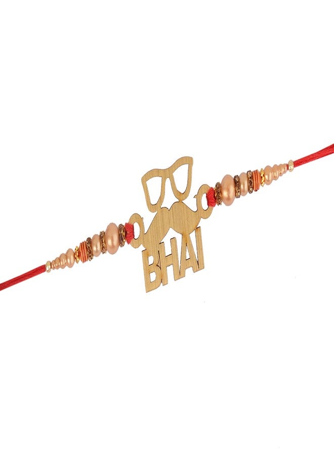 CLUZE Quirky Designer Rakhi for Brother set of 7 with Rakshabandhan Greeting Crad Gift - Kids Rakhi Combo - Image 2