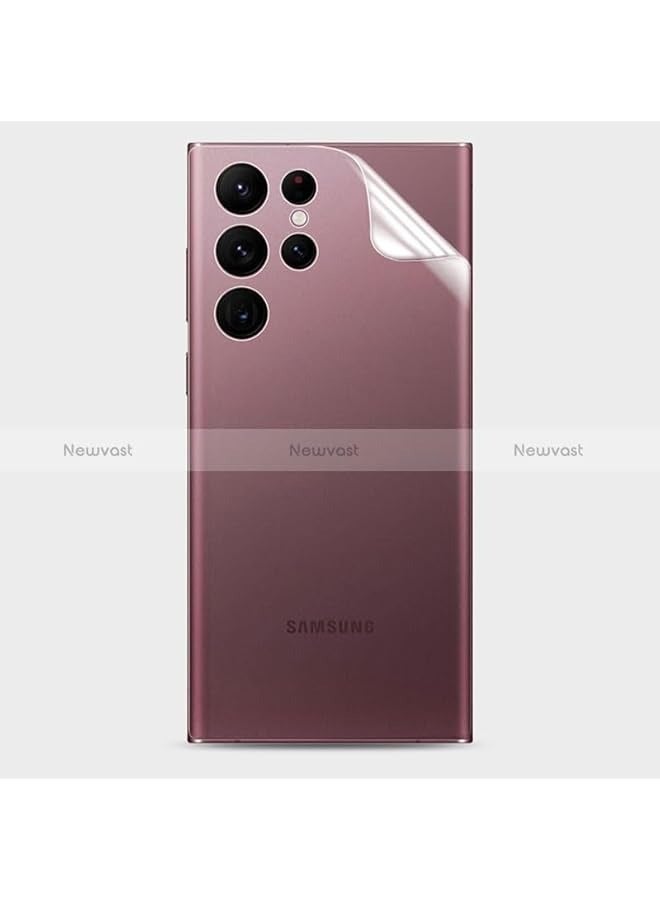 بروماس واقي الجانب الخلفي والأمامي من مادة TPU المتوافقة مع هاتف GalaXy S24، طبقة حماية خلفية فائقة مضادة للخدش - Image 2