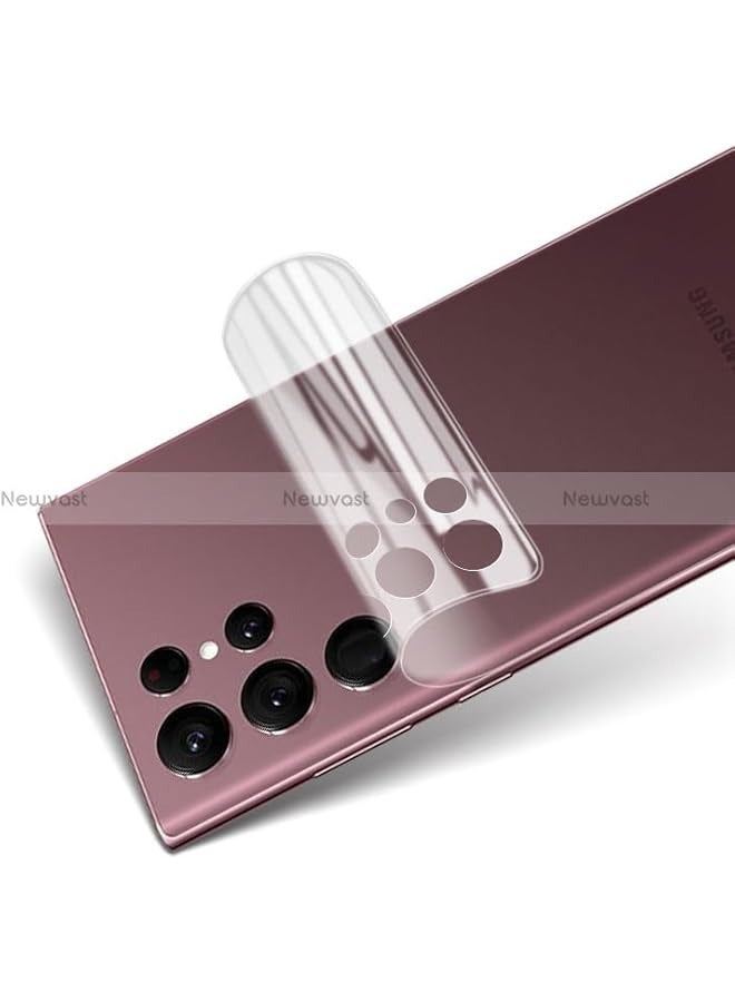 بروماس واقي الجانب الخلفي والأمامي من مادة TPU المتوافقة مع هاتف GalaXy S24، طبقة حماية خلفية فائقة مضادة للخدش - Image 3