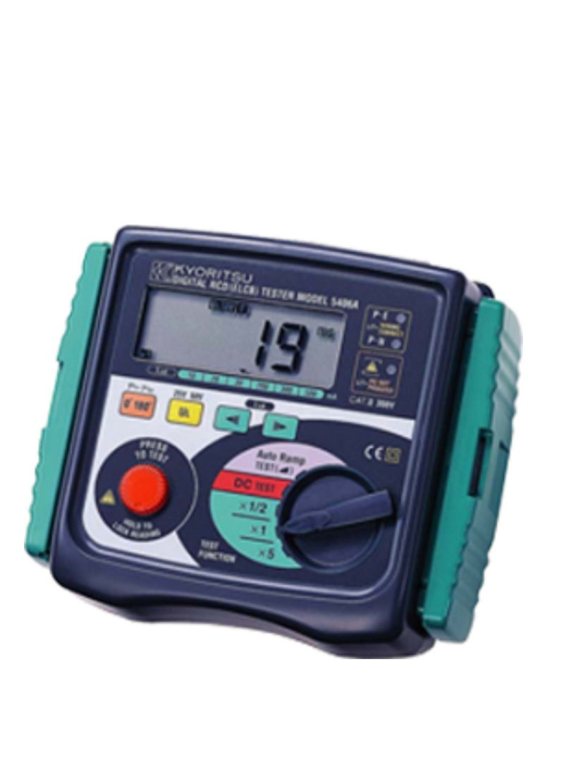 Kyoritsu KEW 5406A Digital RCD (ELCB) Tester - Image 1