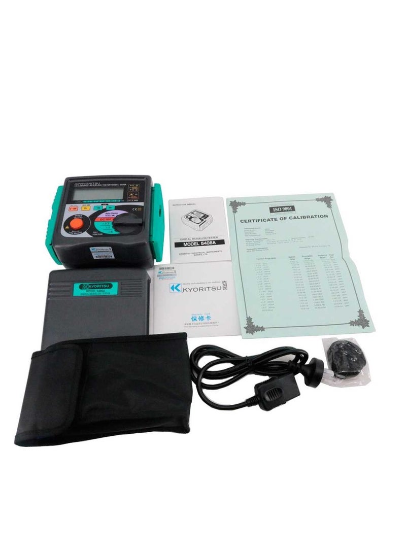 Kyoritsu KEW 5406A Digital RCD (ELCB) Tester - Image 2