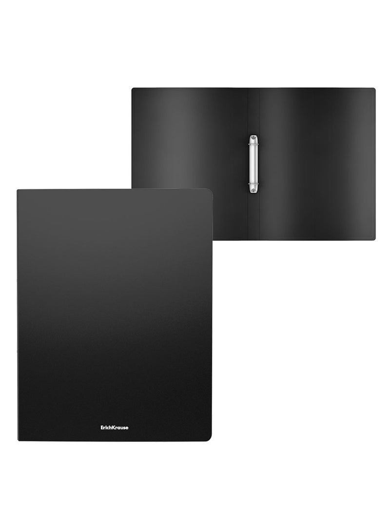 ErichKrause 1-Piece A4 Size Ring Binder One Inch Width Black - Image 1
