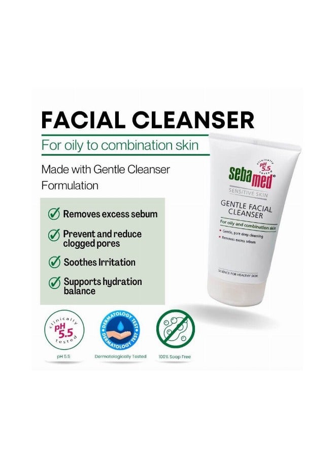 سيباميد منظف ​​لطيف للوجه للبشرة الدهنية والمختلطة ١٥٠ مل - Image 2