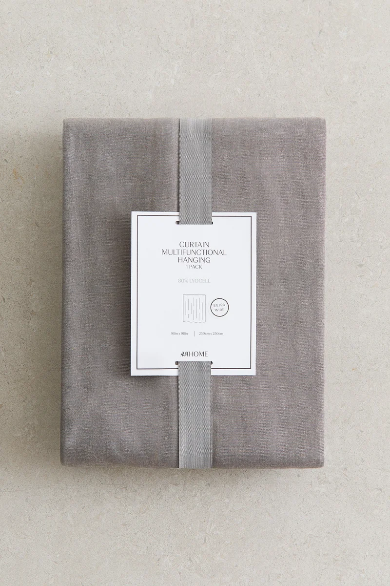 H&M 1-pack wide lyocell-blend curtain length