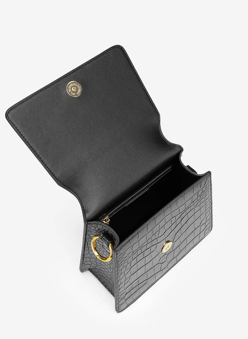 JW PEI The Fae Top Handle Bag Croc