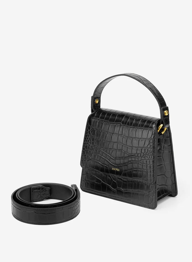 JW PEI The Fae Top Handle Bag Croc