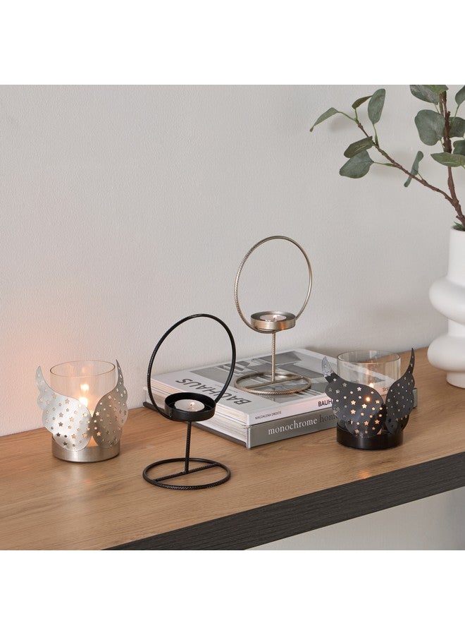 Home Box Calot Metal TeaLight Candleholder 13 x 10 x 19.5 cm - Image 4