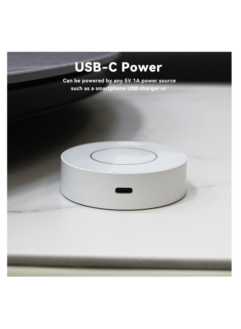 Smart Home Hub 3.0 for Zigbee Devices Compatible with Smart Life and Tuya App Multi-Device Control and Management Wired Gateway in White