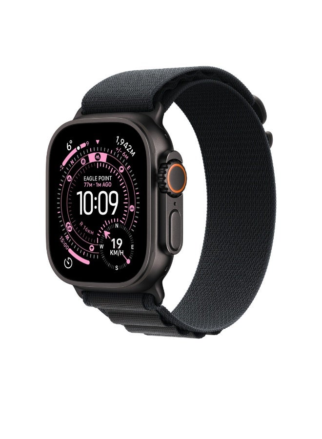 سوار حلقي رياضي ألبين بنمط محبوك من النايلون لساعة أبل ألترا 3 | 2 | 1 49 مم 46 مم 45 مم 44 مم 42 مم سوار رياضي متوافق مع ساعة أي وتش أصدار 11/10/9/8/7/6/5/4/3/2/1 - Image 1