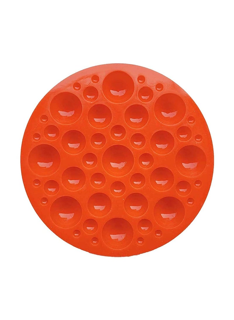 BAKING SET Baking Set Chocolate Bubble Mould Fondant Balls for Cake Decoration Baking Accessory 1 Piece Random Color  - Image 3