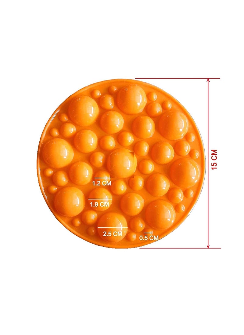 BAKING SET Baking Set Chocolate Bubble Mould Fondant Balls for Cake Decoration Baking Accessory 1 Piece Random Color  - Image 2
