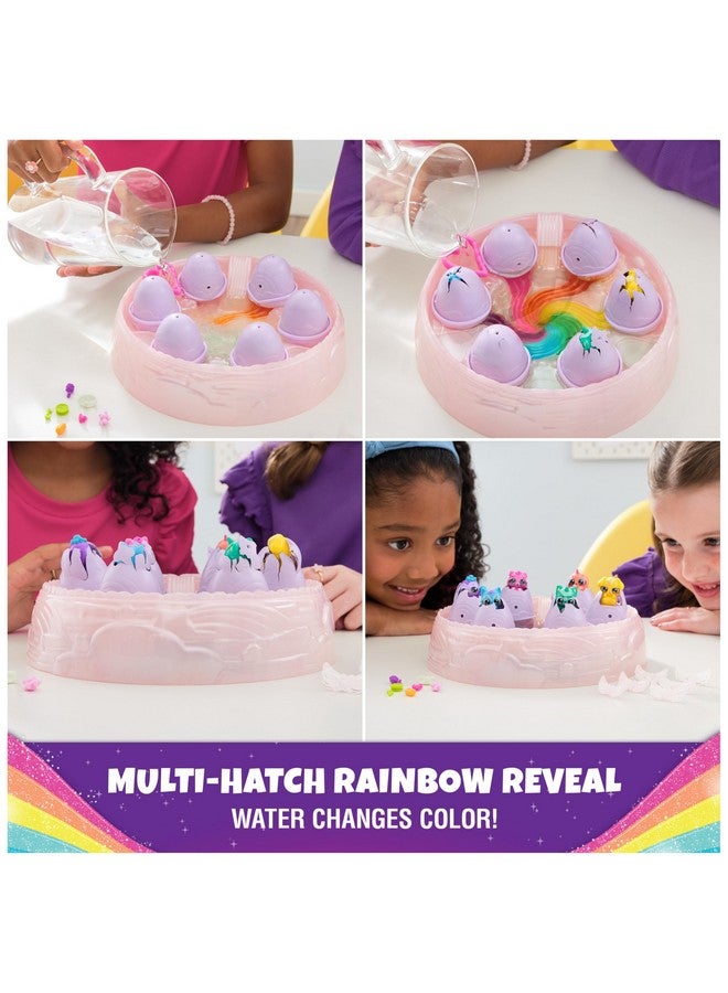 Hatchimals Alive, Rainbow Hatchery with 6 Mini Figures in Color Reveal Eggs & Over 10 Accessories, Kids Toys for Ages 3 and up - Image 2