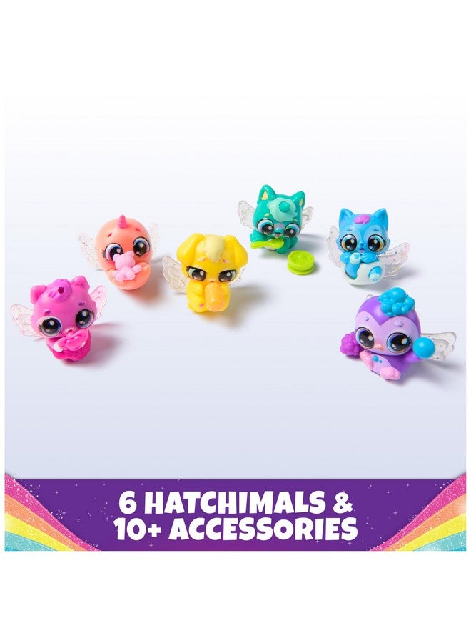 Hatchimals Alive, Rainbow Hatchery with 6 Mini Figures in Color Reveal Eggs & Over 10 Accessories, Kids Toys for Ages 3 and up - Image 5