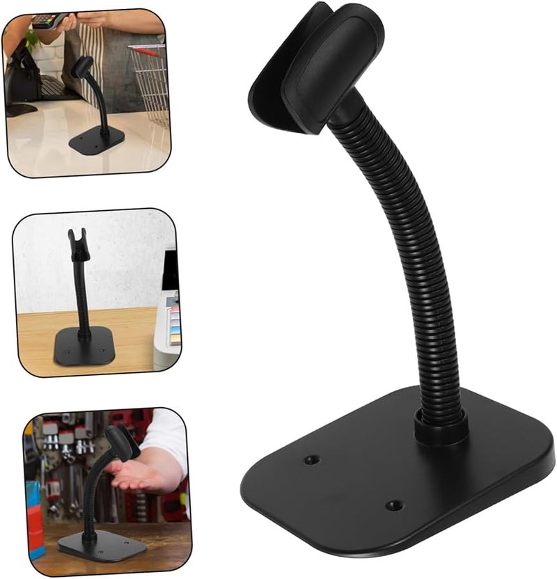 Adjustable Barcode Scanner Stand Holder Multifunctional Easy Install for Various Workplaces - Image 5