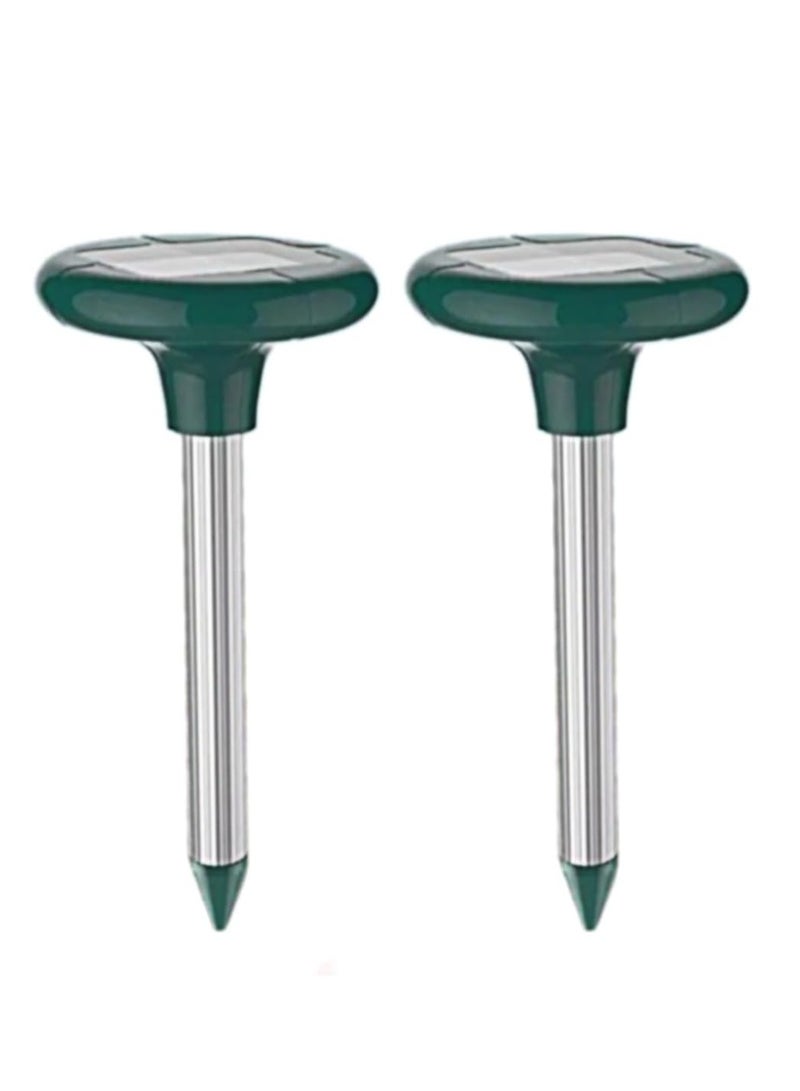 Excefore طارد قوارض سونك المدعوم بالطاقة الشمسية 360 Cat طارد خارجي لقاتل القوارض، طارد للأفاعي في الفناء، طارد للسناجب، طارد للفئران، طارد للقنادس، التخلص من القوارض الأرضية - Image 1