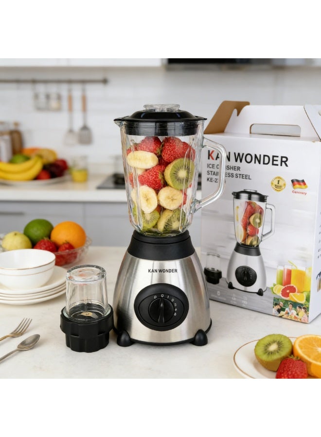 2-in-1 Food Processor Juicer Baby Food Blender Dry Grinder Automatic Fruit Juicer  Multifunctional - Image 3