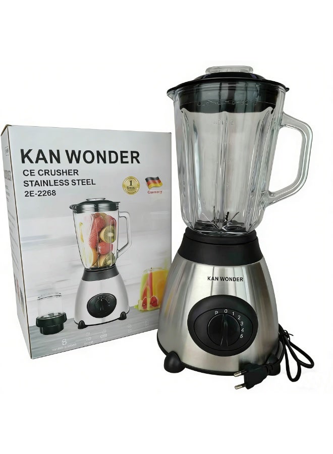 2-in-1 Food Processor Juicer Baby Food Blender Dry Grinder Automatic Fruit Juicer  Multifunctional - Image 2