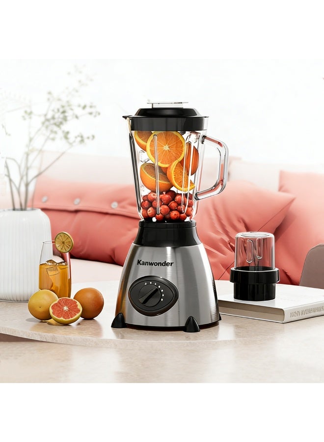 2-in-1 Food Processor Juicer Baby Food Blender Dry Grinder Automatic Fruit Juicer  Multifunctional - Image 1