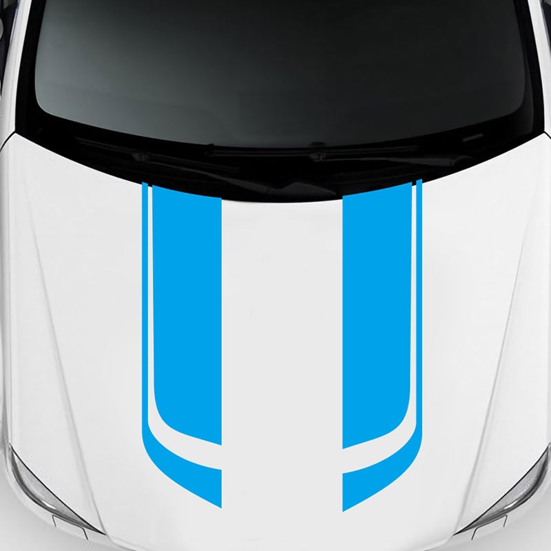 2 Pcs Delicate Car Decal Auto Hood Sticker Fashionable Car Decoration Car Decals - Image 3